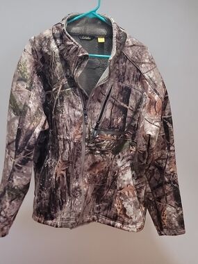 Cabela's Realtree Camouflage Utility Jacket - Brown/Green Camo